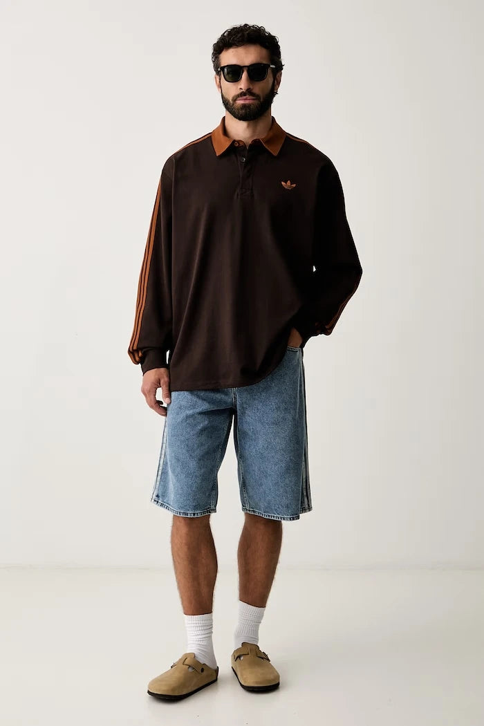 adidas Originals erkek denim bermuda şort Firebird