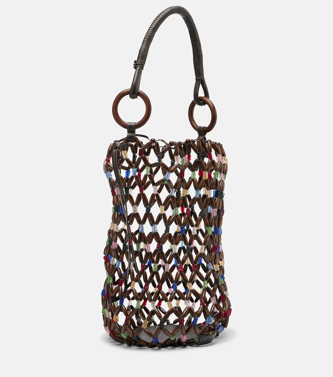 Staud - Del Mar beaded shoulder bag
