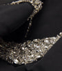Jenny Packham Black Embellished Amour Mini Dress