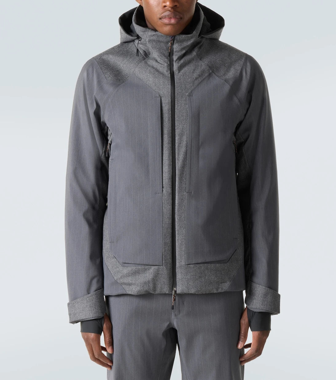 Sease - Trace 2.0 pinstripe down jacket