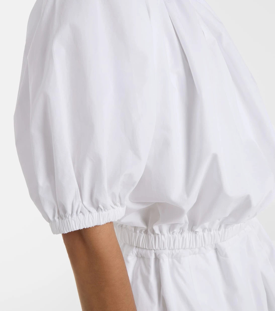 Patou - Gathered cotton top