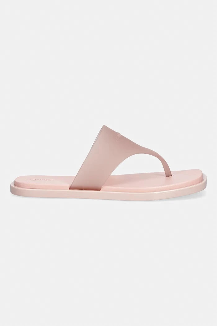 Calvin Klein kadın parmak arası terlik JELLY SANDAL THONG MAT TRAN TPU