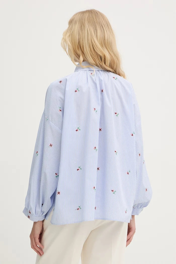 Weekend Max Mara риза дамска памучна BUTTERFLY