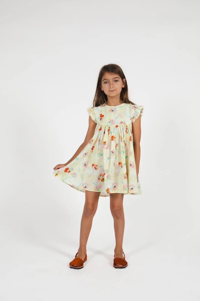 Morley - Printed ruffled cotton dress