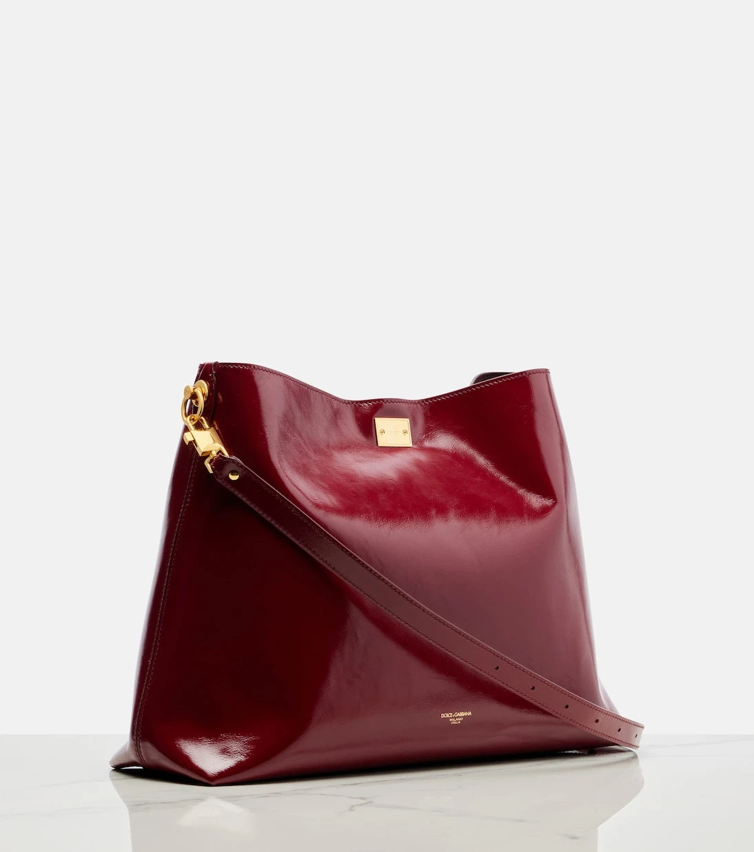 Dolce&Gabbana - Vittoria Large leather shoulder bag