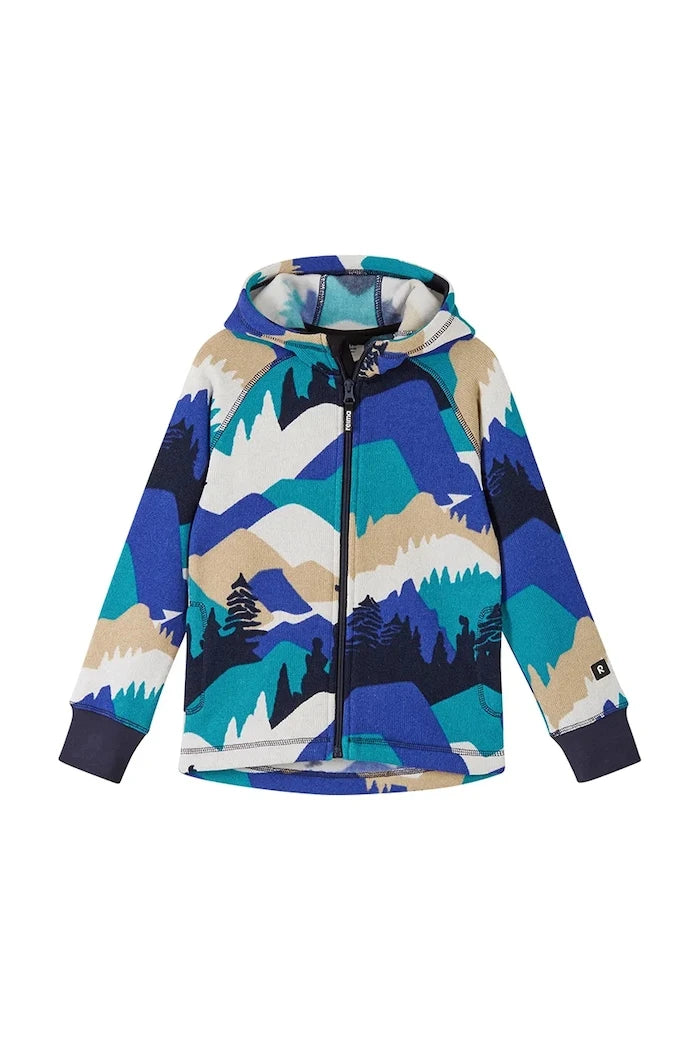Çocuklar için kapüşonlu fermuarlı sweatshirt Northern
