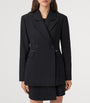 Black Double-Breasted Mimi Blazer