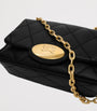 Burberry Black Small Calfskin Strand Shoulder Bag