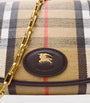 Beige Check Chain Wallet