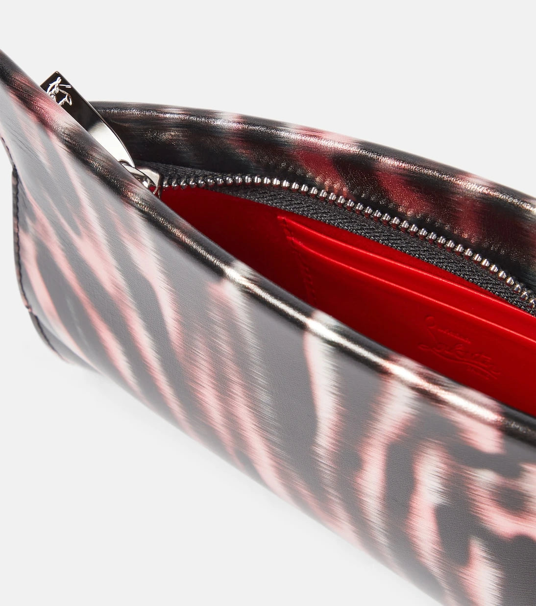 Christian Louboutin - Loubitwist Small leather clutch