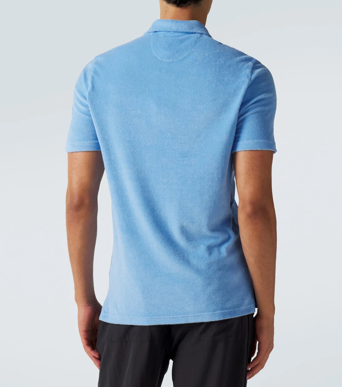 Fedeli - Cotton terry polo shirt