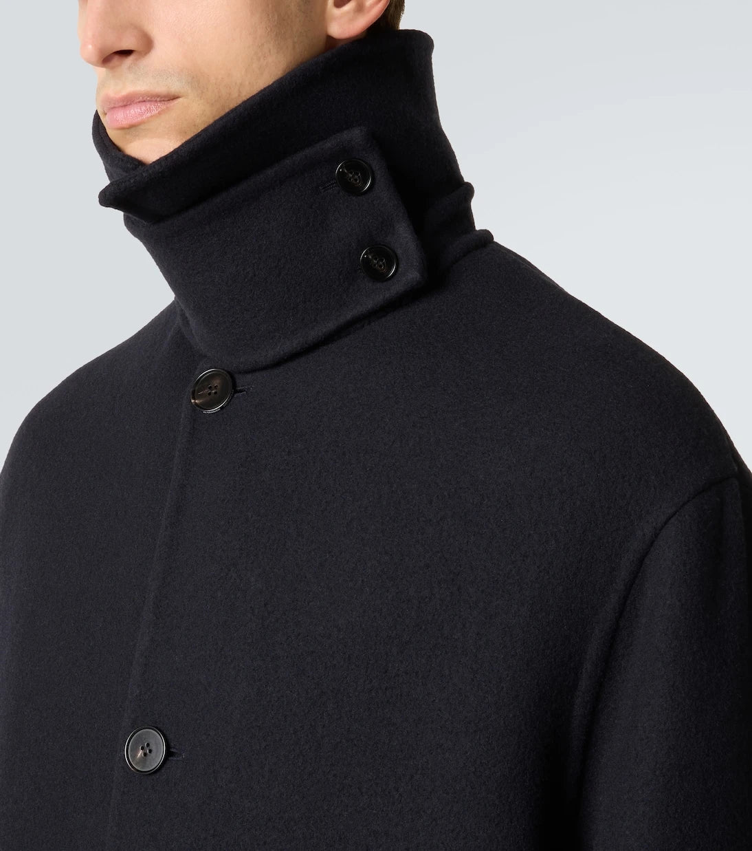 Moncler Genius - + Jil Sander virgin wool down coat