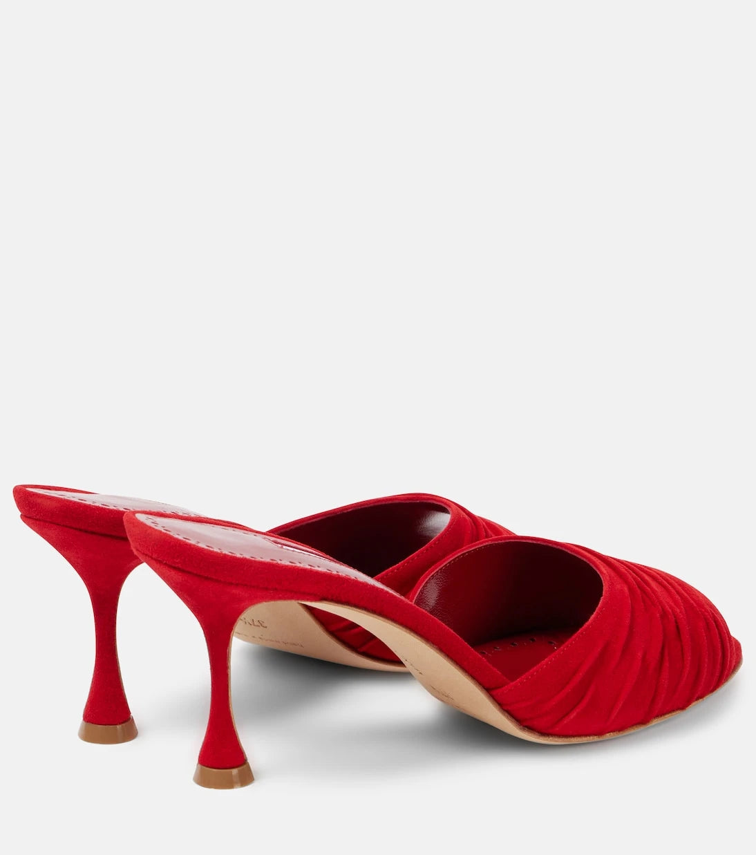 Manolo Blahnik - Pirua 70 süet mule terlik
