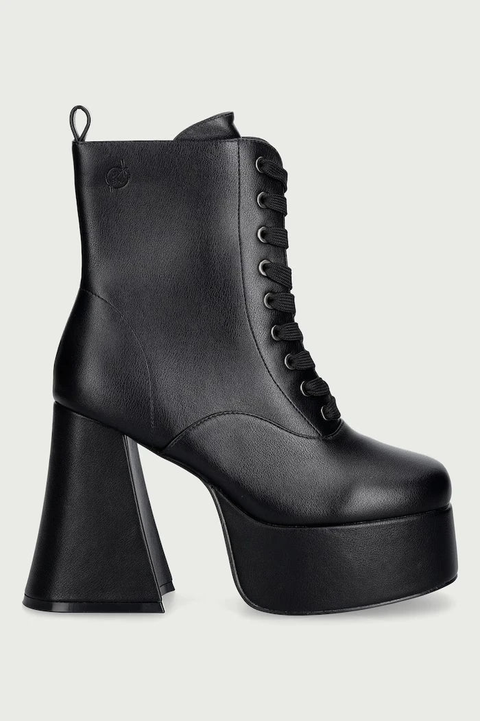 Kadın Kalın Topuklu Bot Reign Lace Up Platform