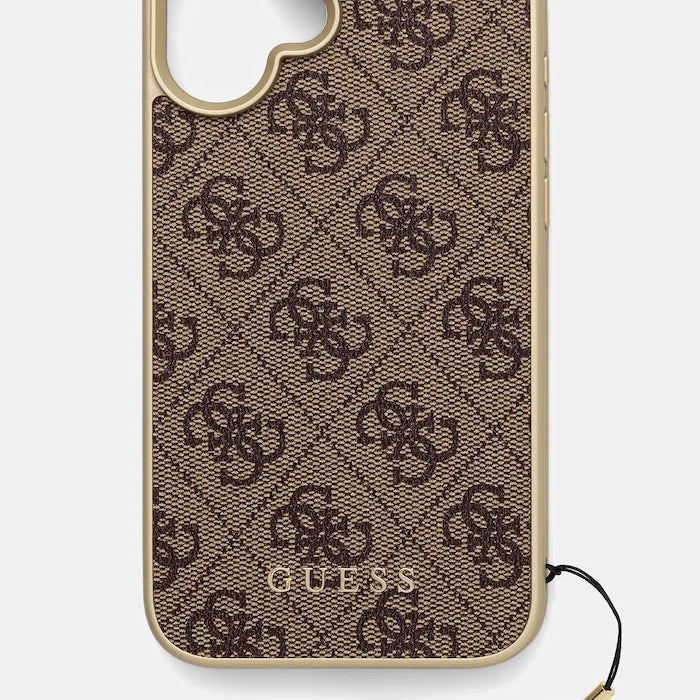 Guess suni deri telefon kılıfı iPhone 16 Plus