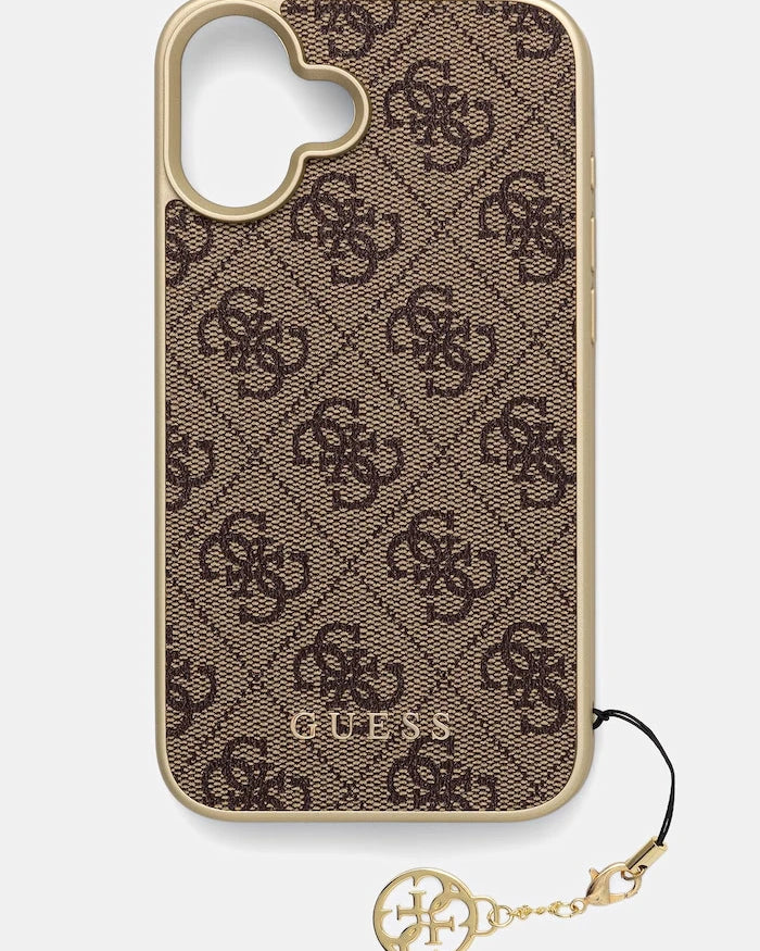 Guess suni deri telefon kılıfı iPhone 16 Plus