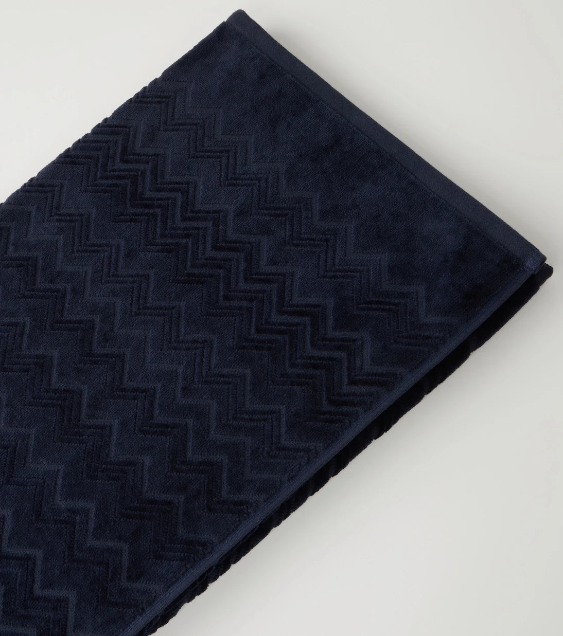 Missoni - Chalk Zigzag cotton terry bath sheet