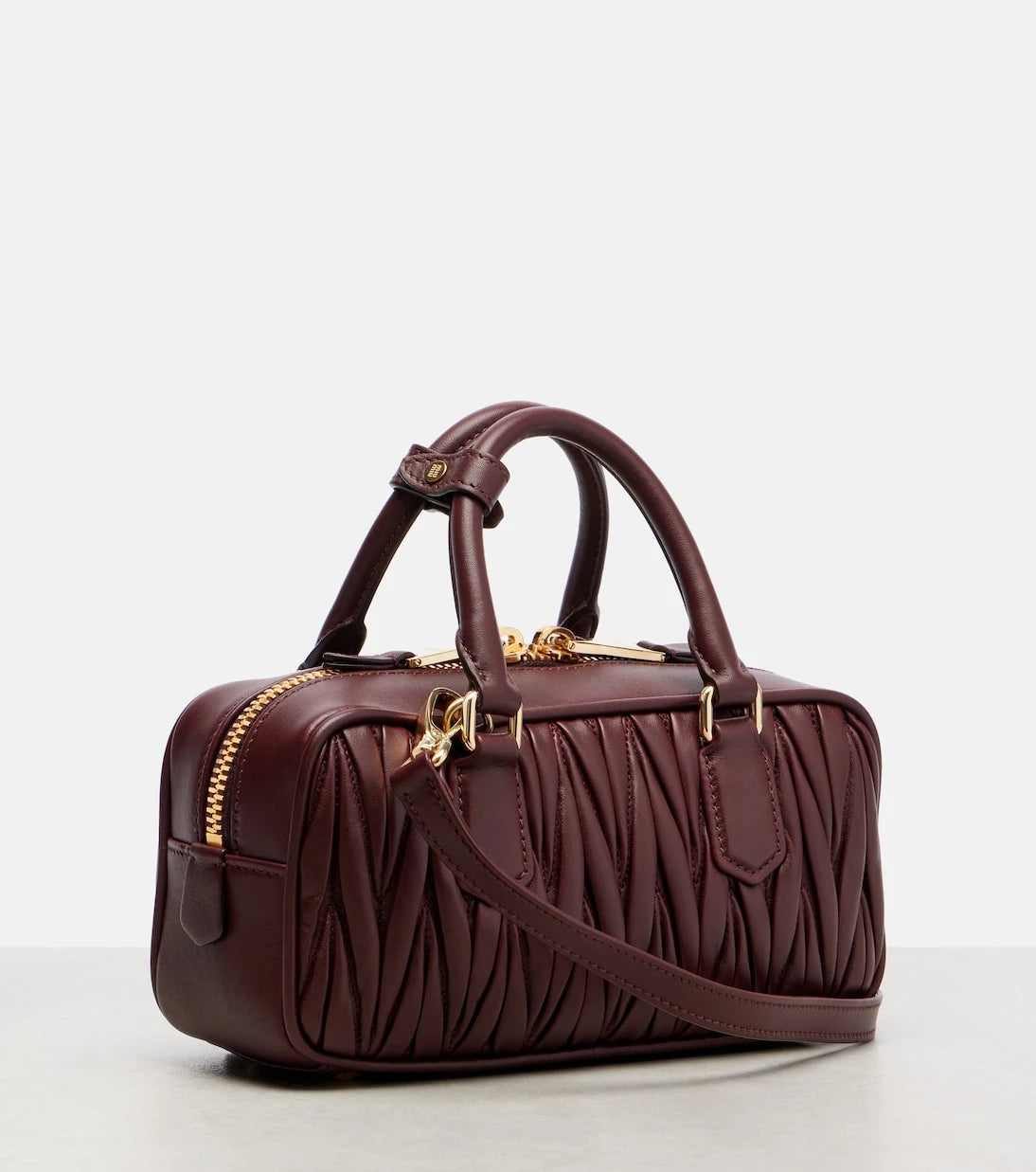 Miu Miu - Arcadie matelassé leather tote bag