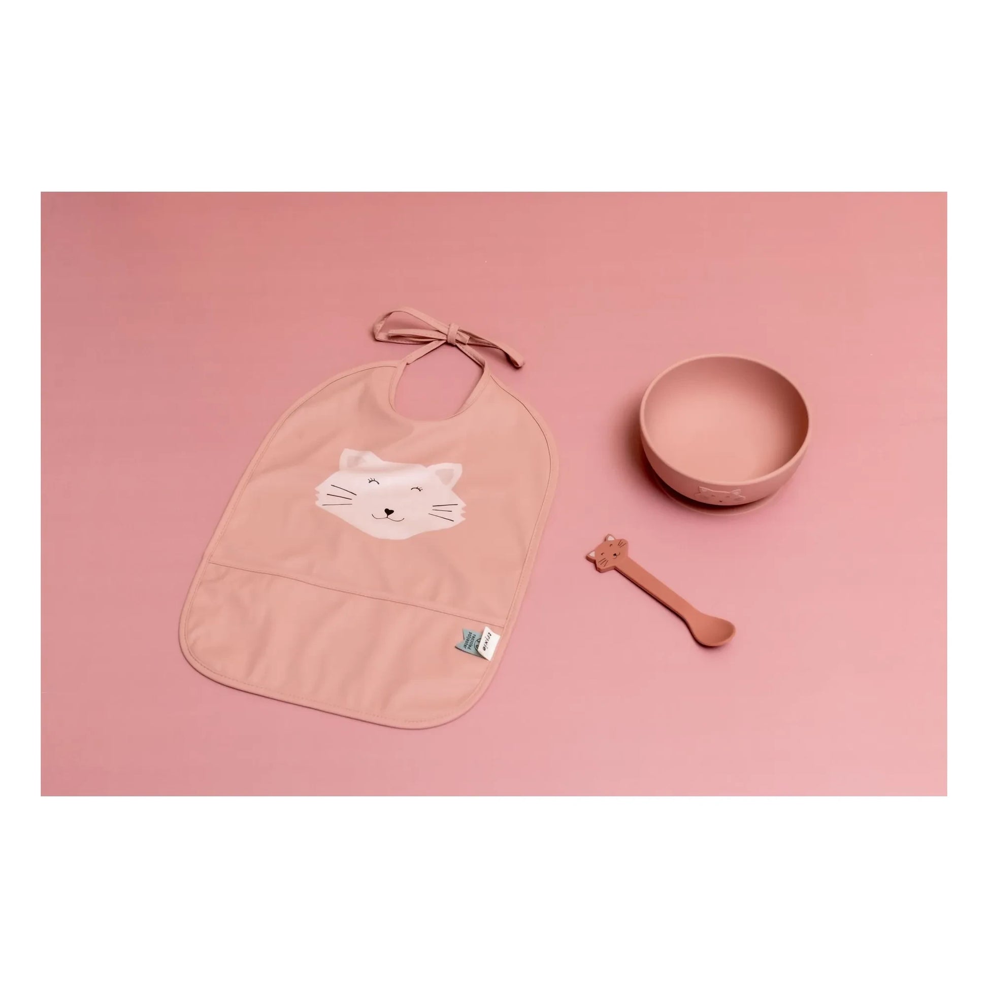 Trixie - Mrs. Cat Silicone Bowl with Suction Cup | Pink