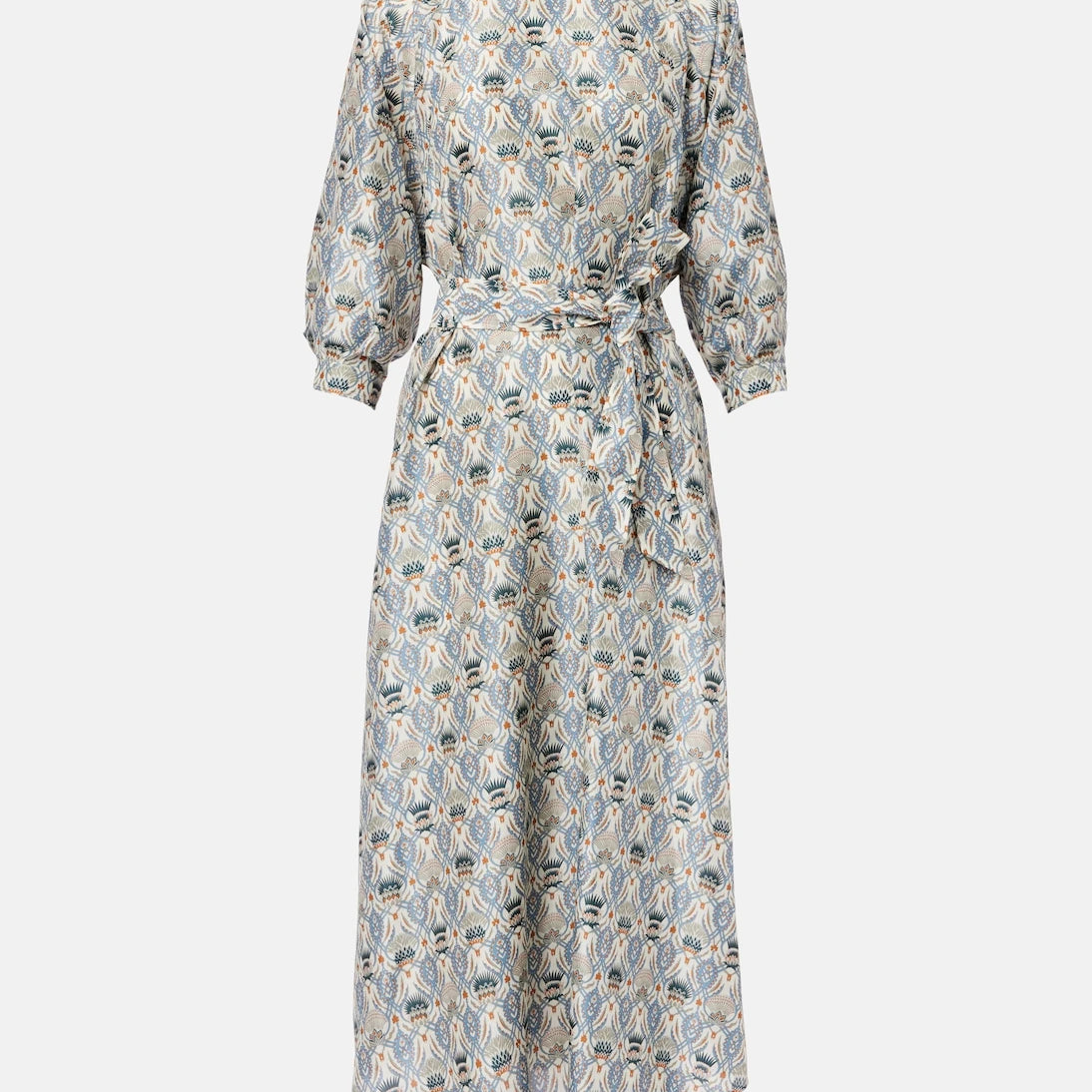 Loro Piana - Mila printed silk midi dress