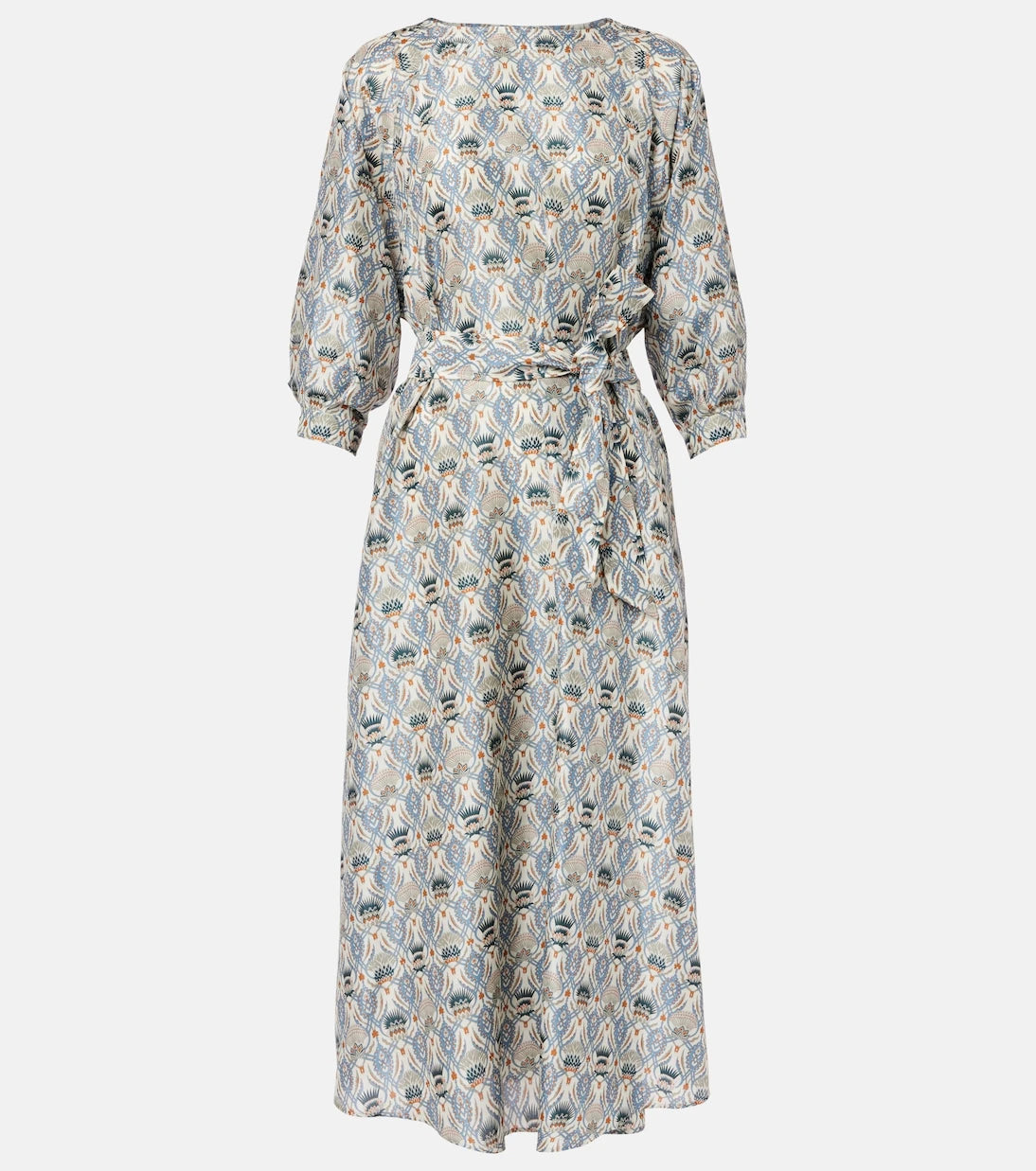 Loro Piana - Mila printed silk midi dress