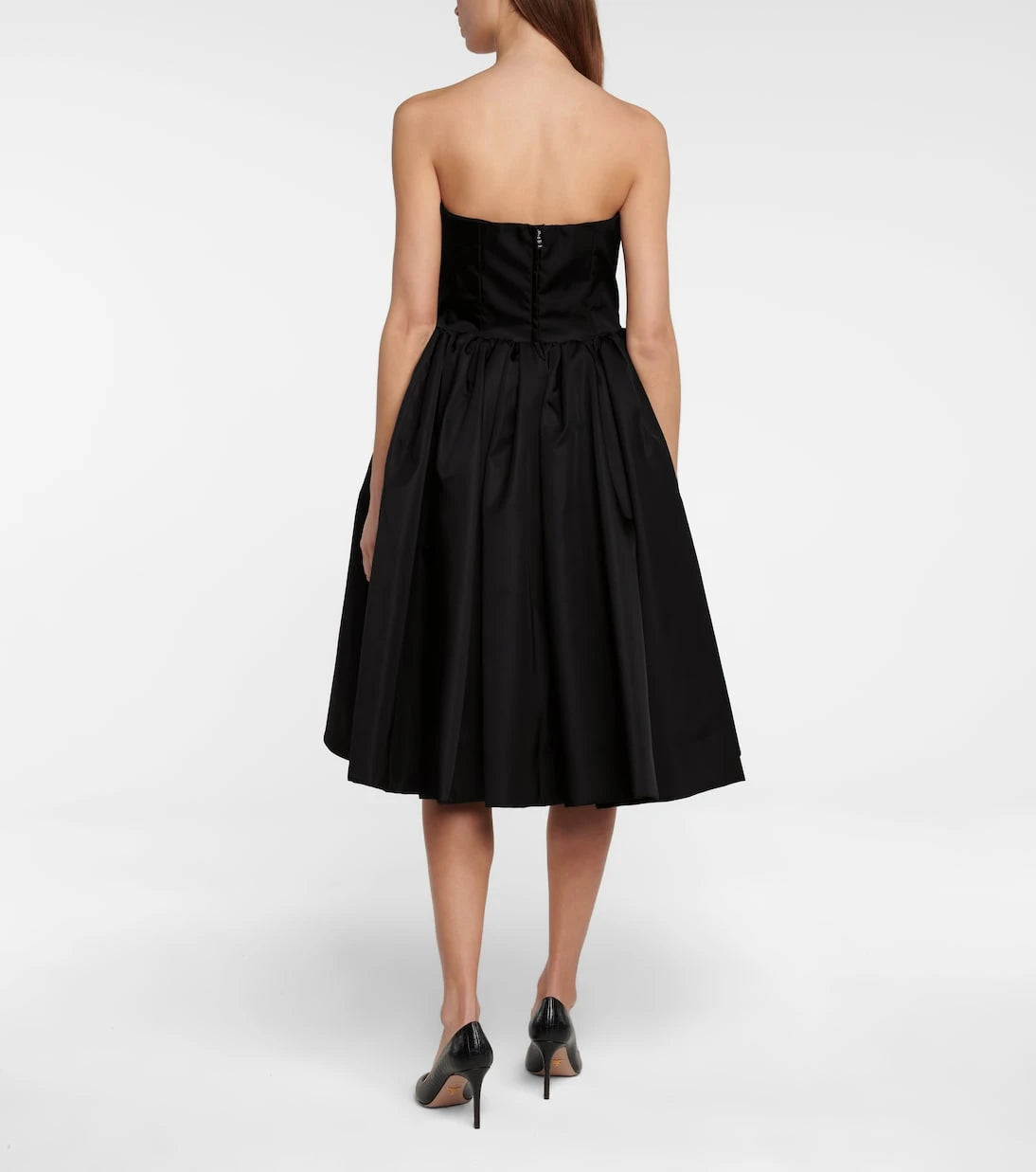 Prada - Re-Nylon gabardine midi dress
