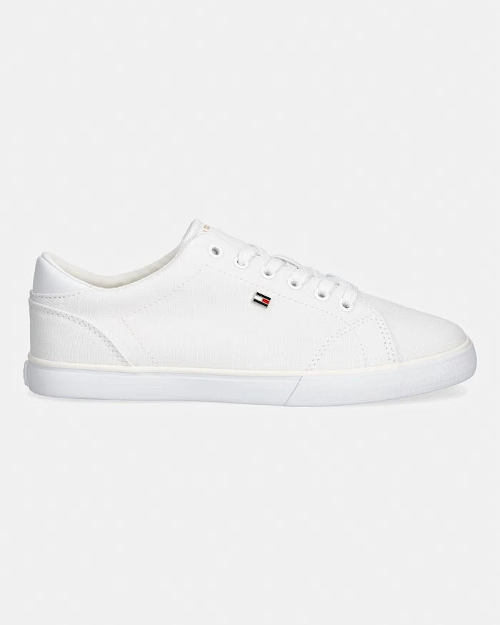 Tommy Hilfiger TH LOW PROFILE VULC CANVAS kadın düşük kesim spor ayakkabı