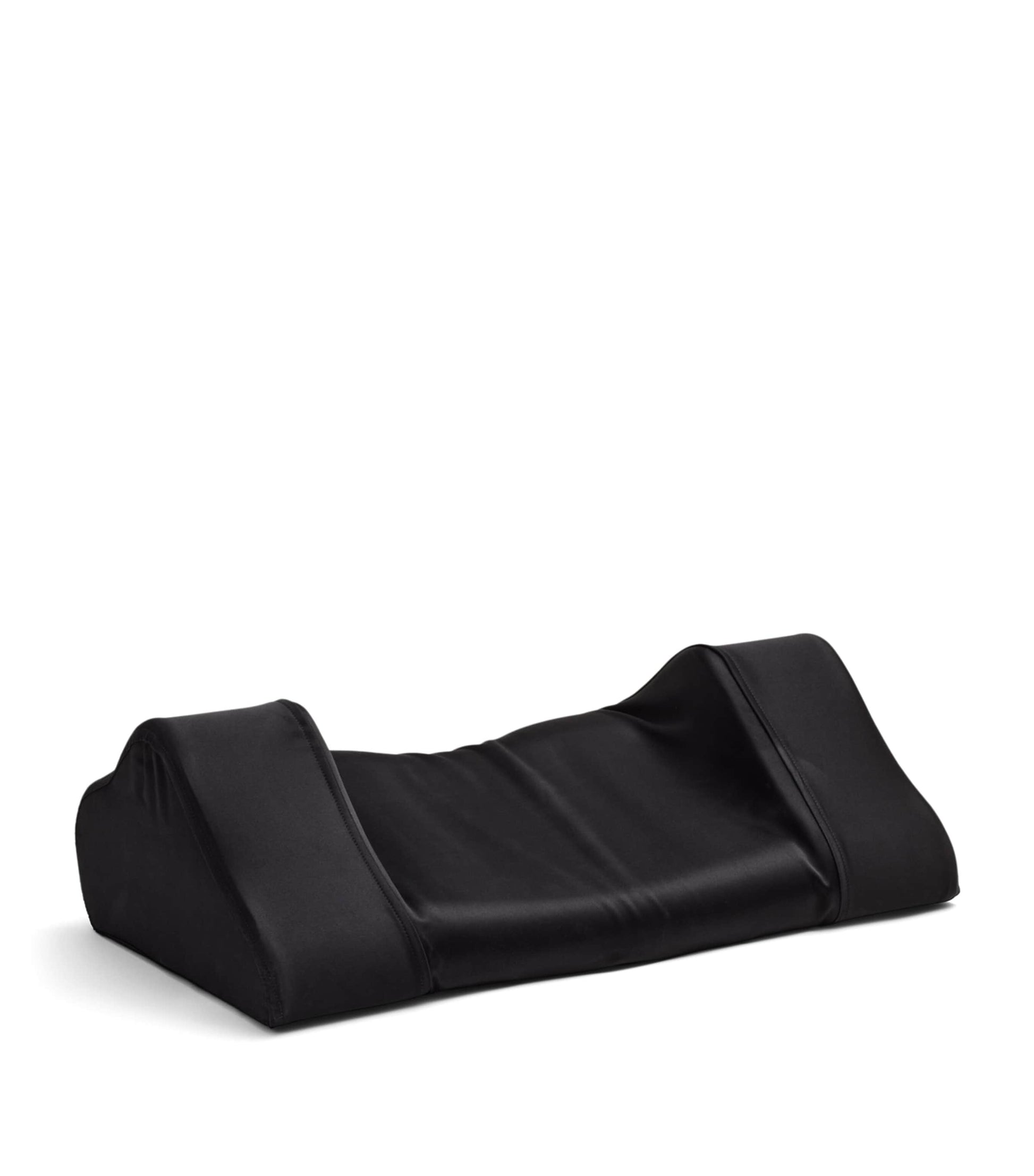 HYOUMANKIND Back Sleep Pillow with Silk Pillowcase (32cm x 57cm)