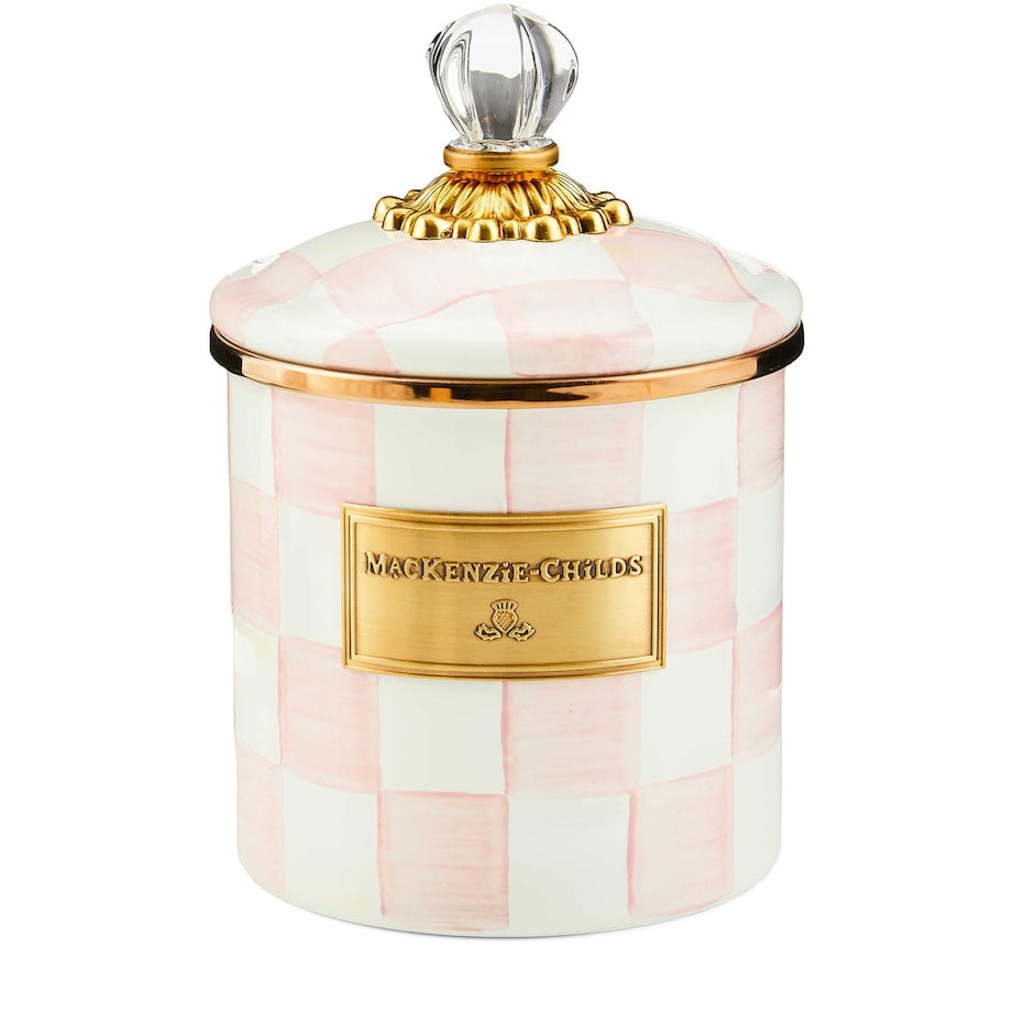 Small Rosy Check Canister (12cm)