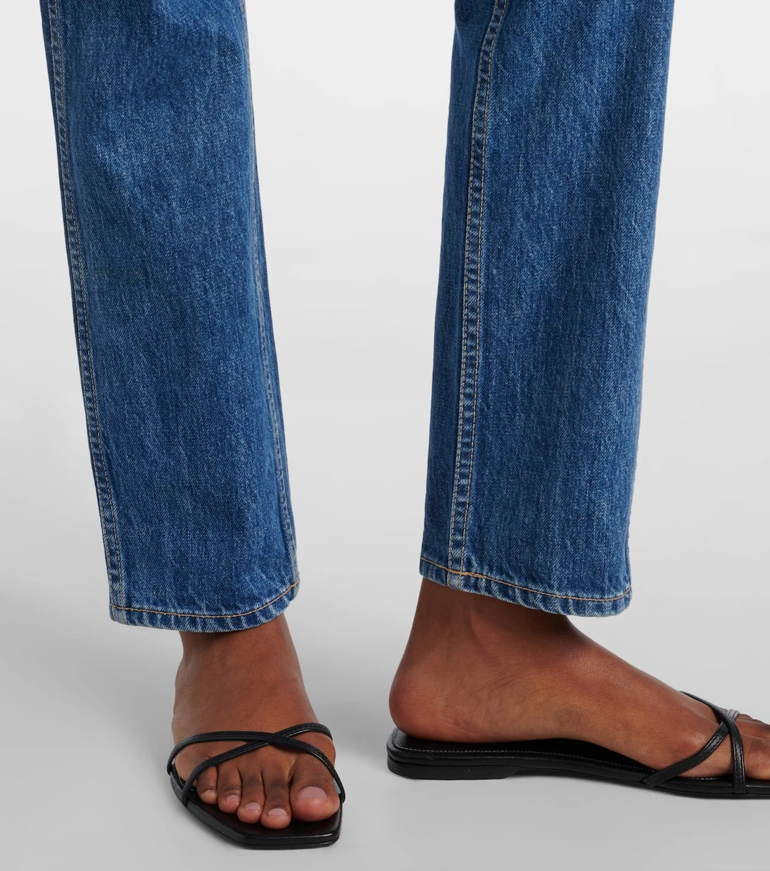 Slvrlake - Virginia Slim high-rise straight jeans