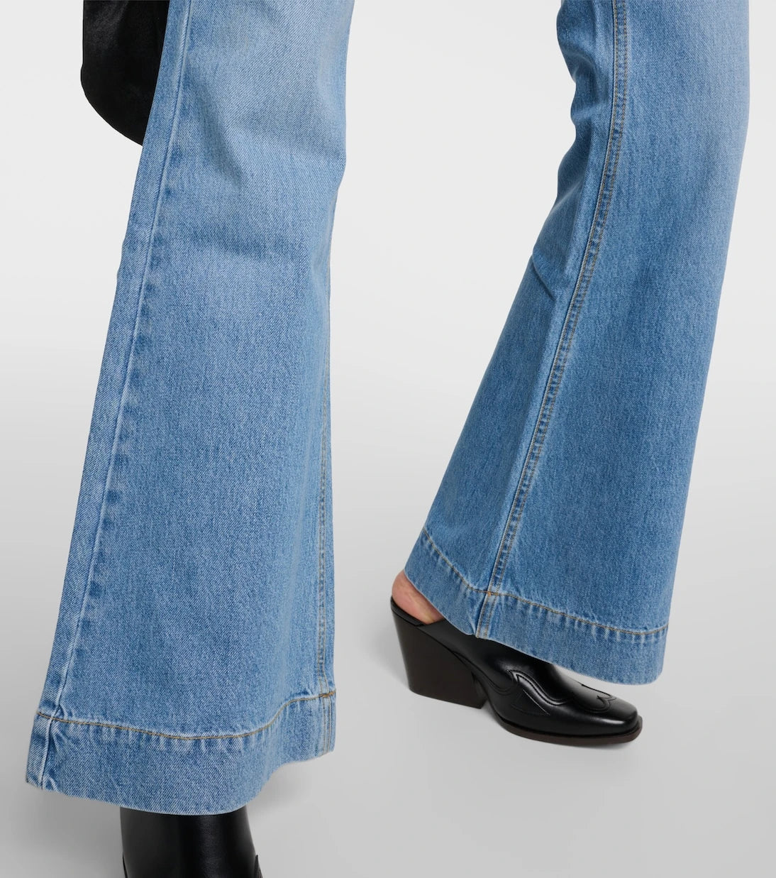 Stella McCartney - High-rise flared jeans