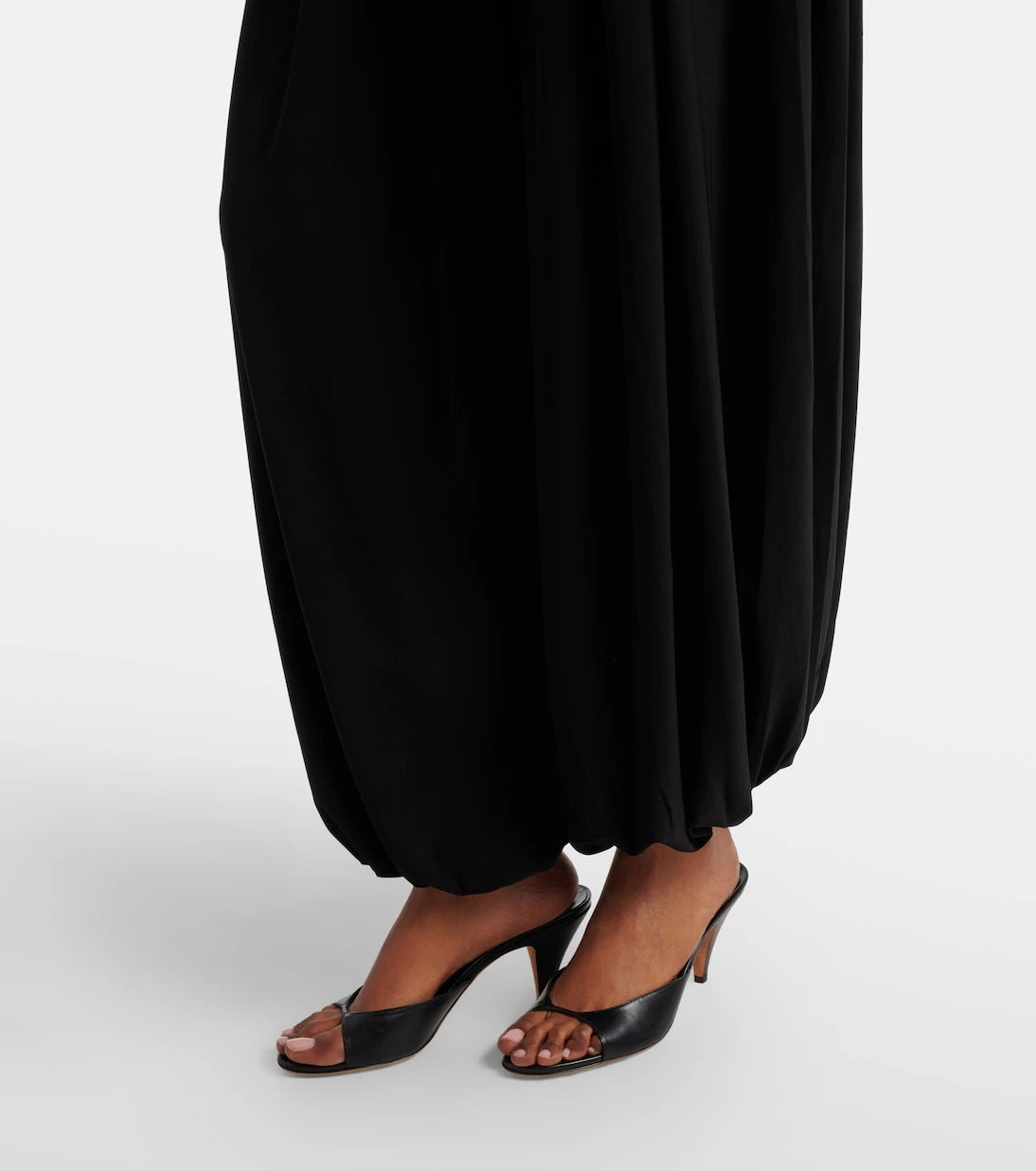 Norma Kamali - Off-shoulder jersey jumpsuit