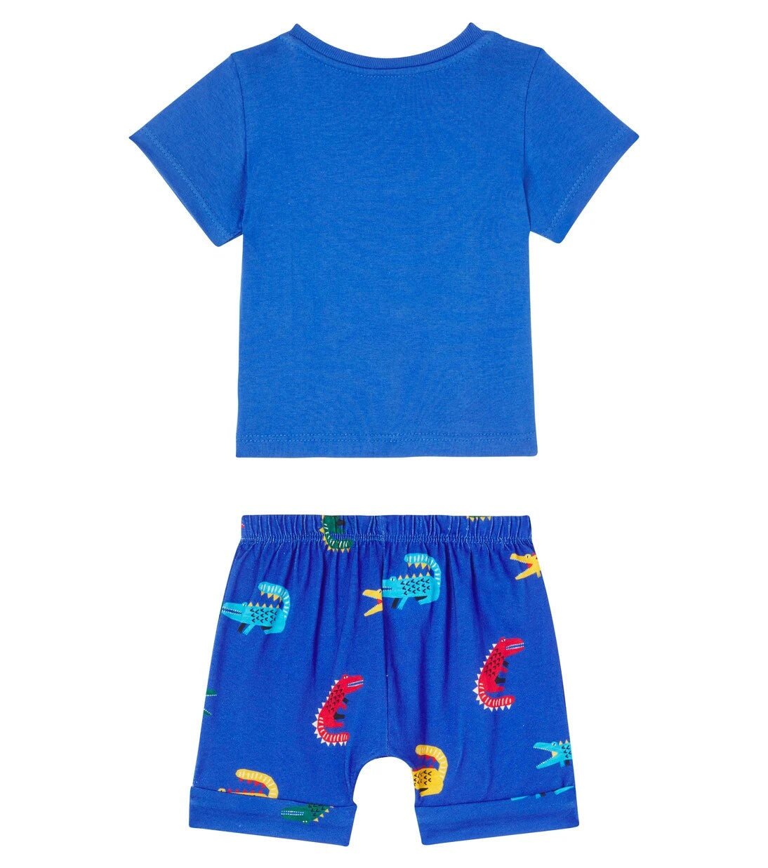 Fábula - Baby Jacassaurinho T-shirt and shorts set