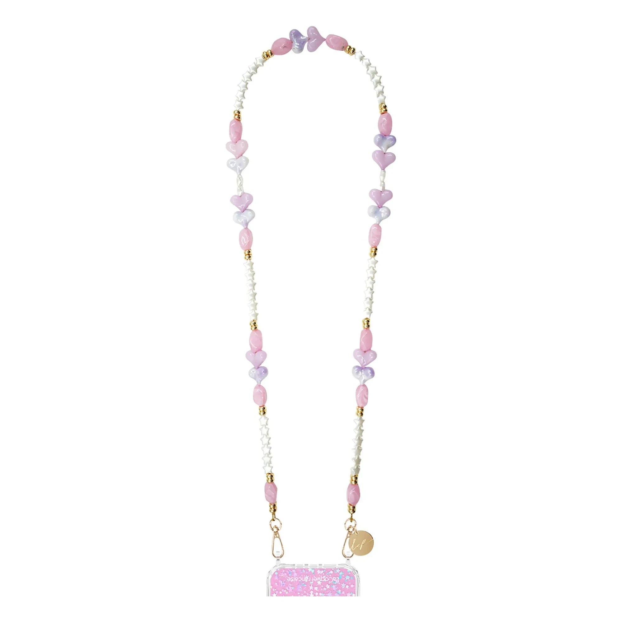 LaCoqueFrançaise - Ana 100 cm long chain | Purple