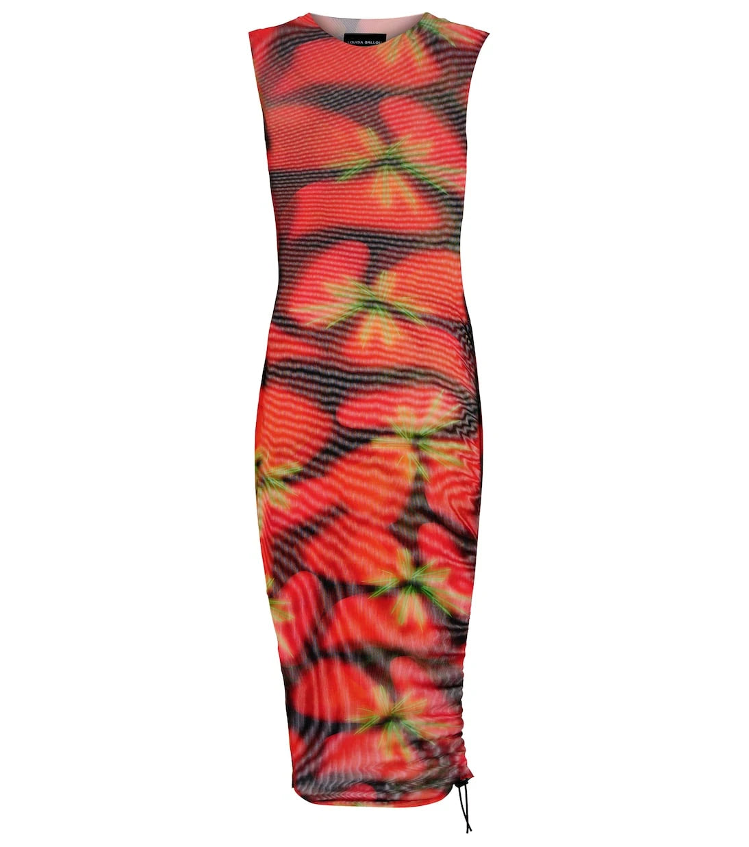 Louisa Ballou - Heatwave printed mesh minidress