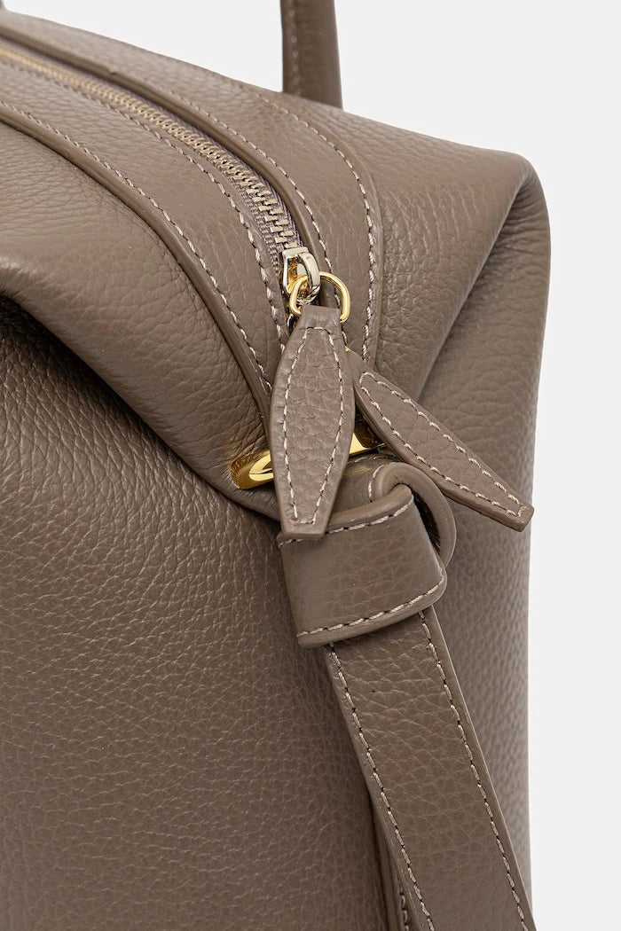 Yuzefi kadın deri baget çanta BRIOCHE DUFFLE