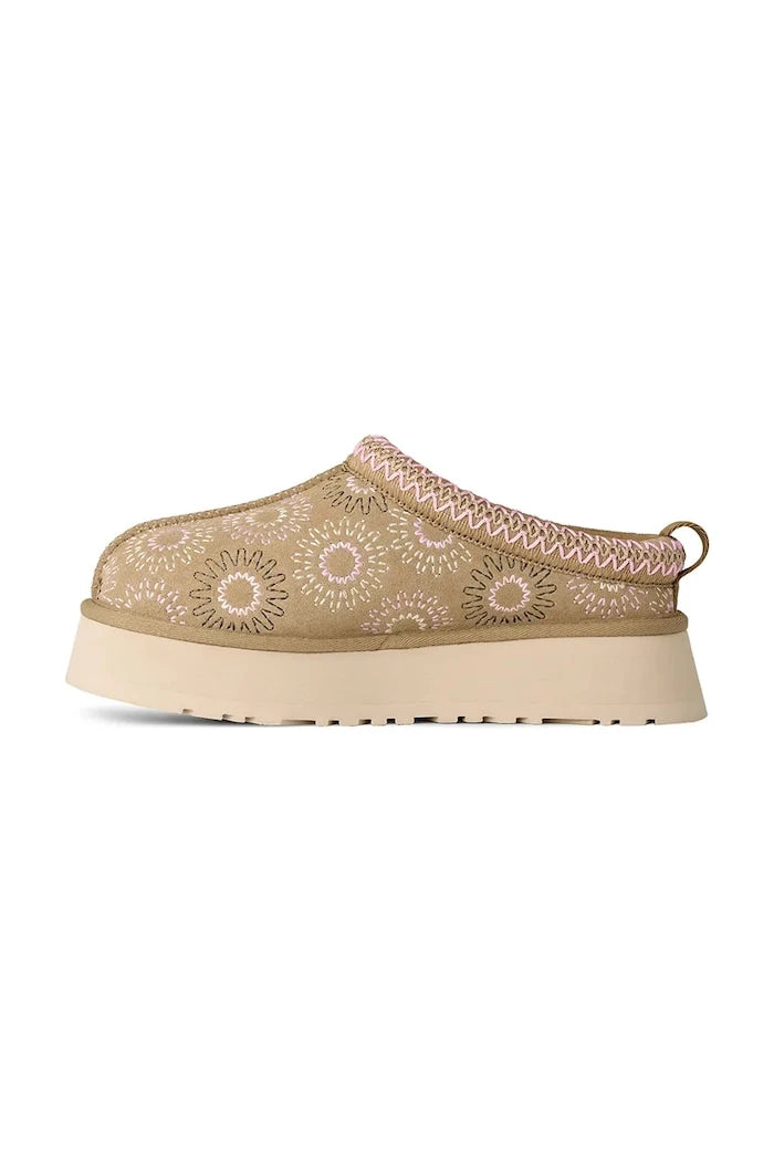 Велурени чехли UGG W Tazz Sun Stitch
