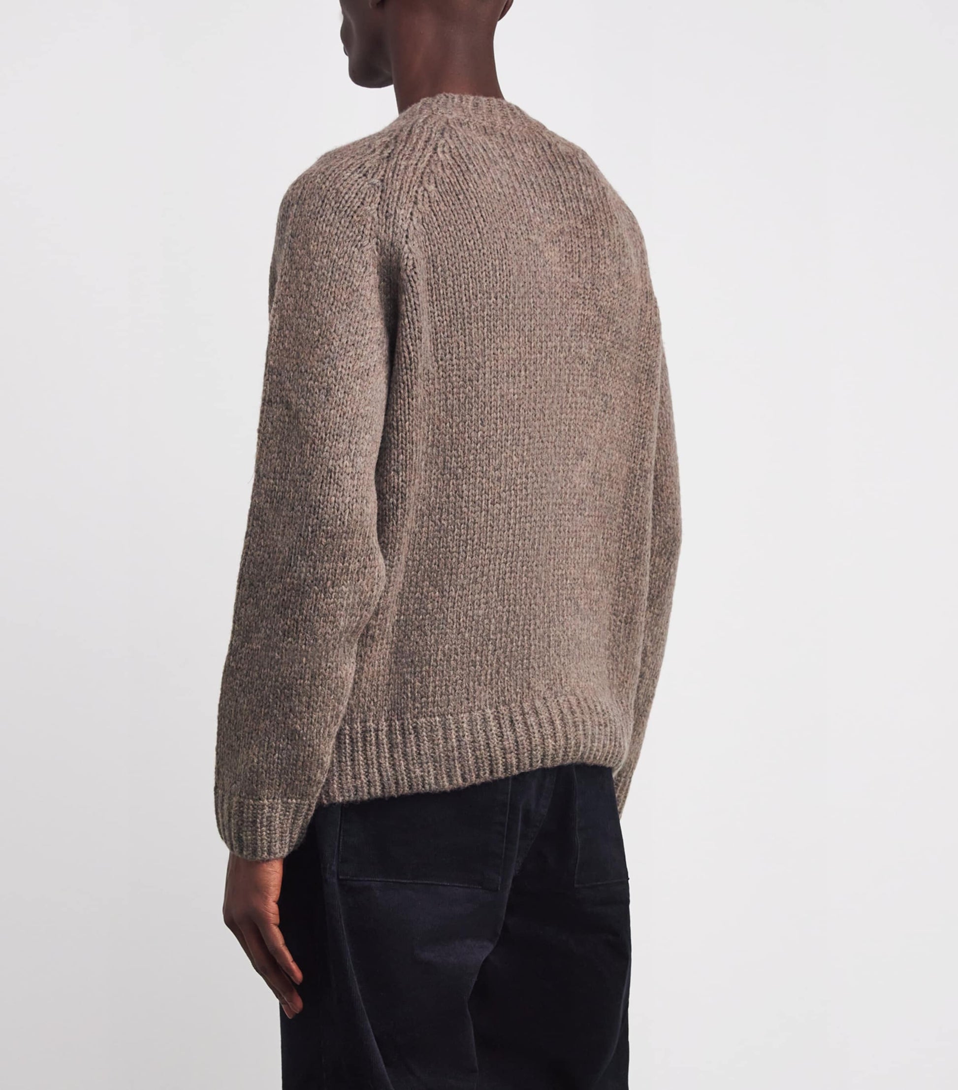 Norse Projects Beige Wool-Blend Birger Sweater