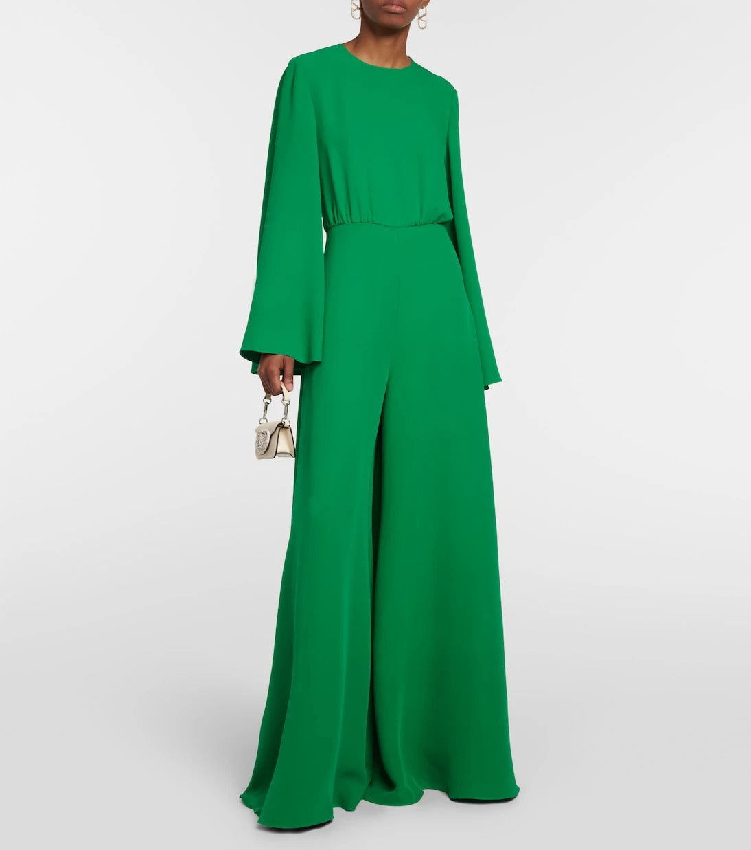 Valentino - Cady Couture silk jumpsuit
