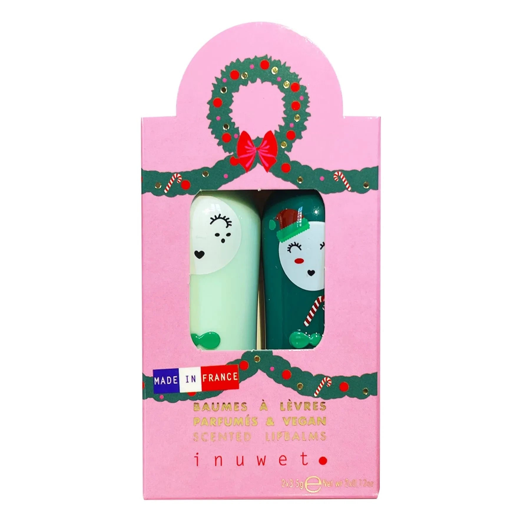 Inuwet - Star Sequin Lip Balms - Set of 2