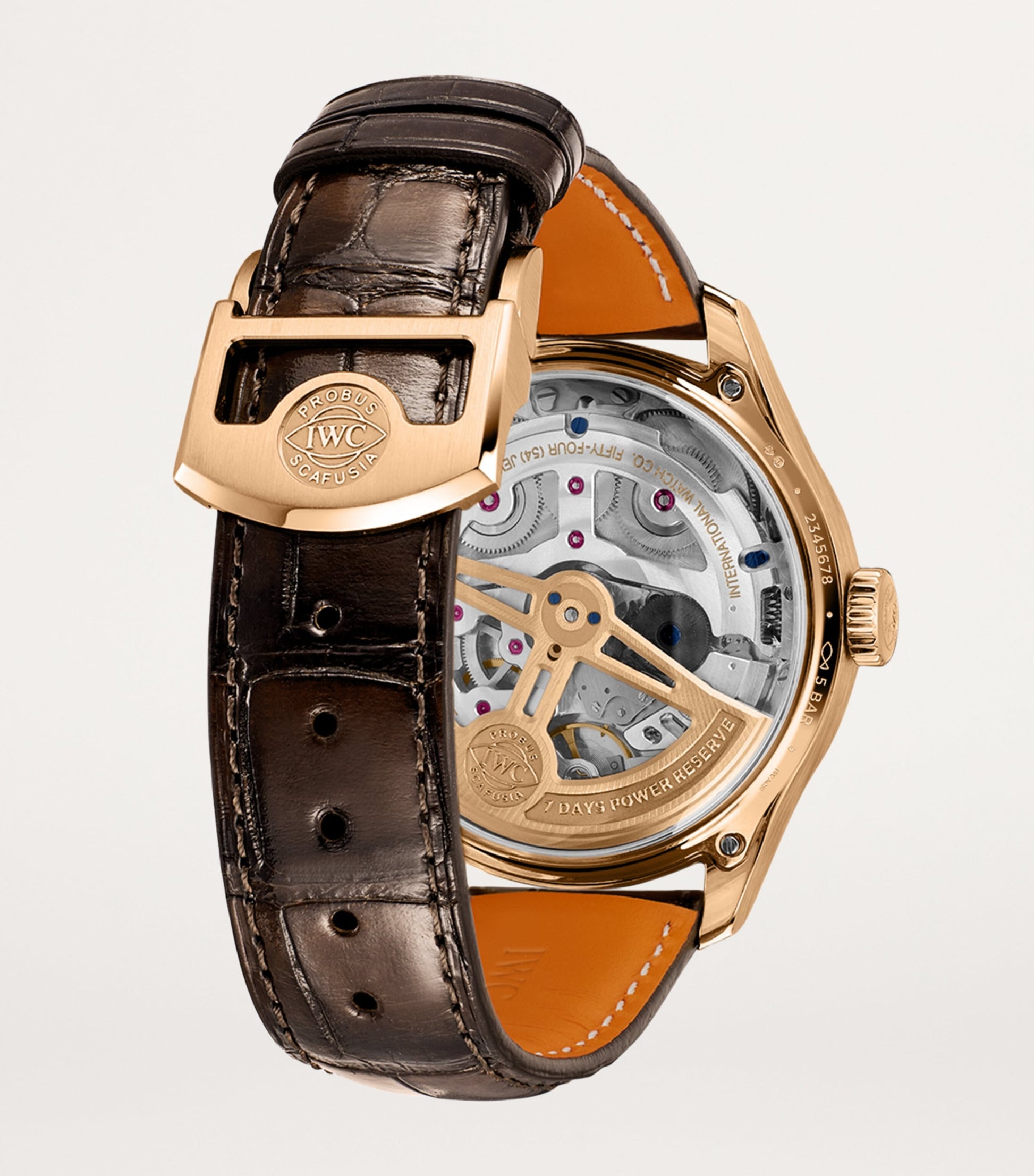 Rose Gold Portugieser Perpetual Calendar Watch 44mm