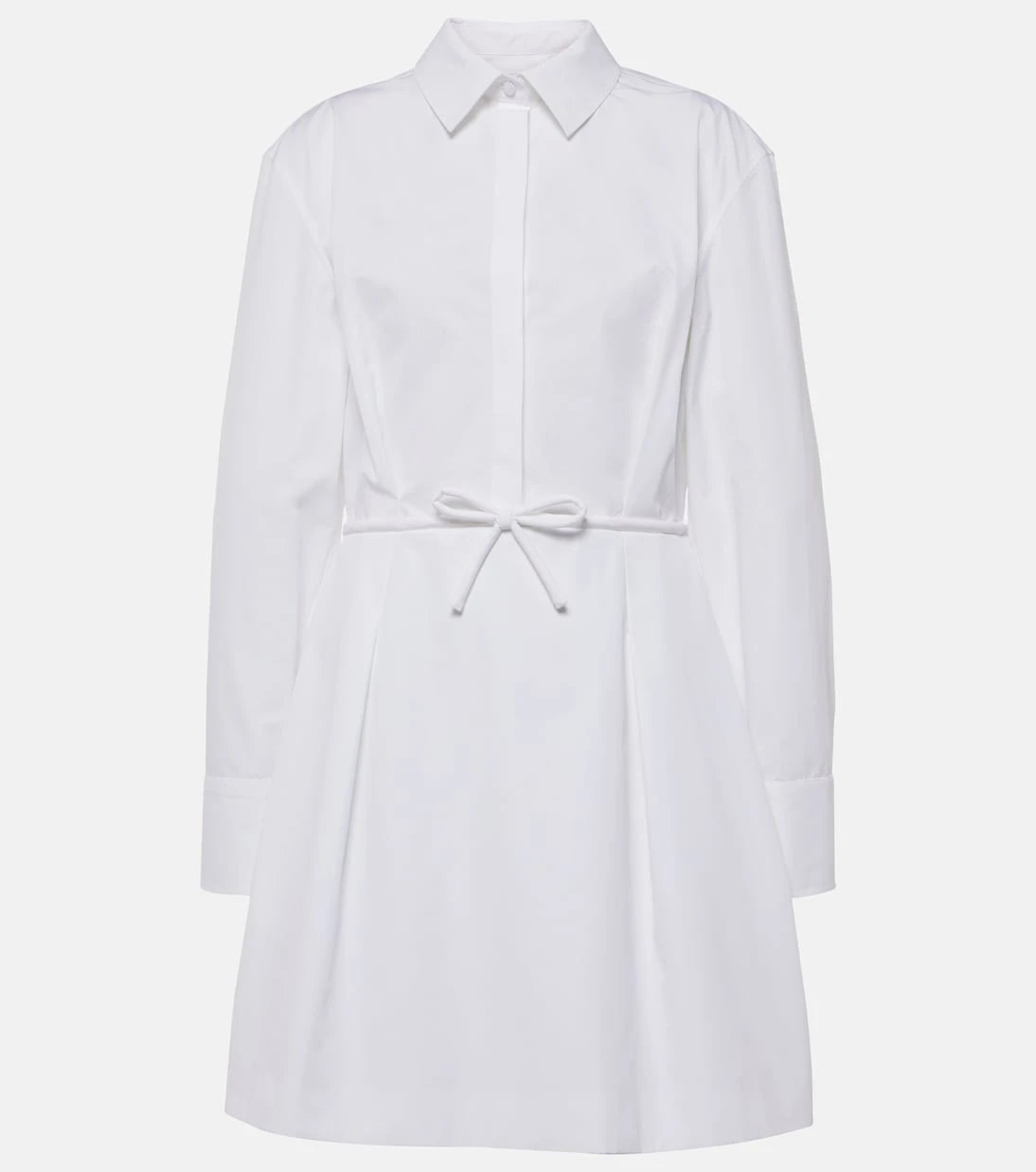 Valentino - Cotton poplin shirt dress