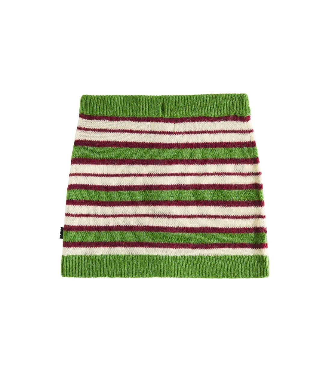 Molo - Bea striped wool-blend skirt