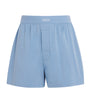 Blue Loose Boxer Shorts