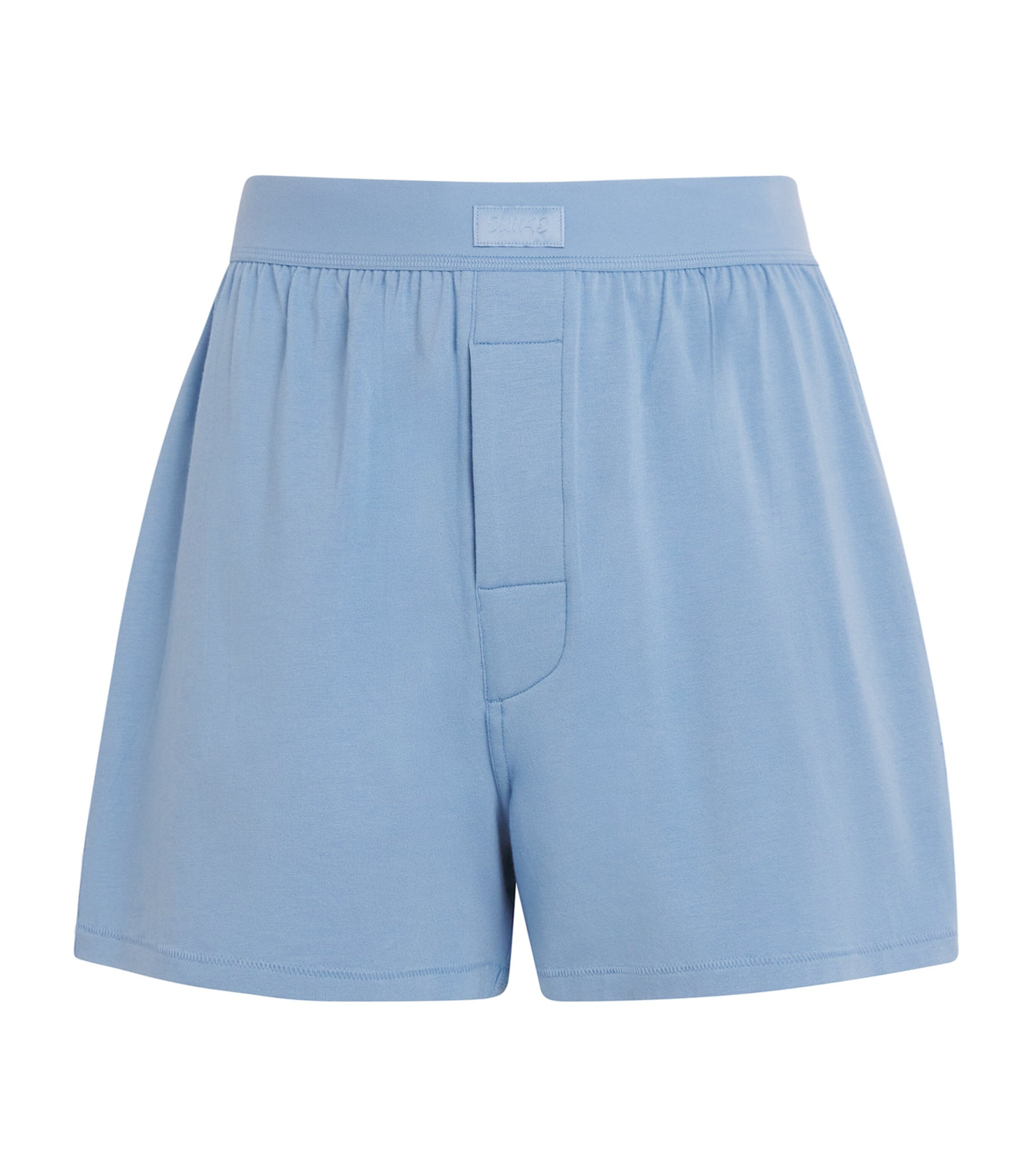 Blue Loose Boxer Shorts