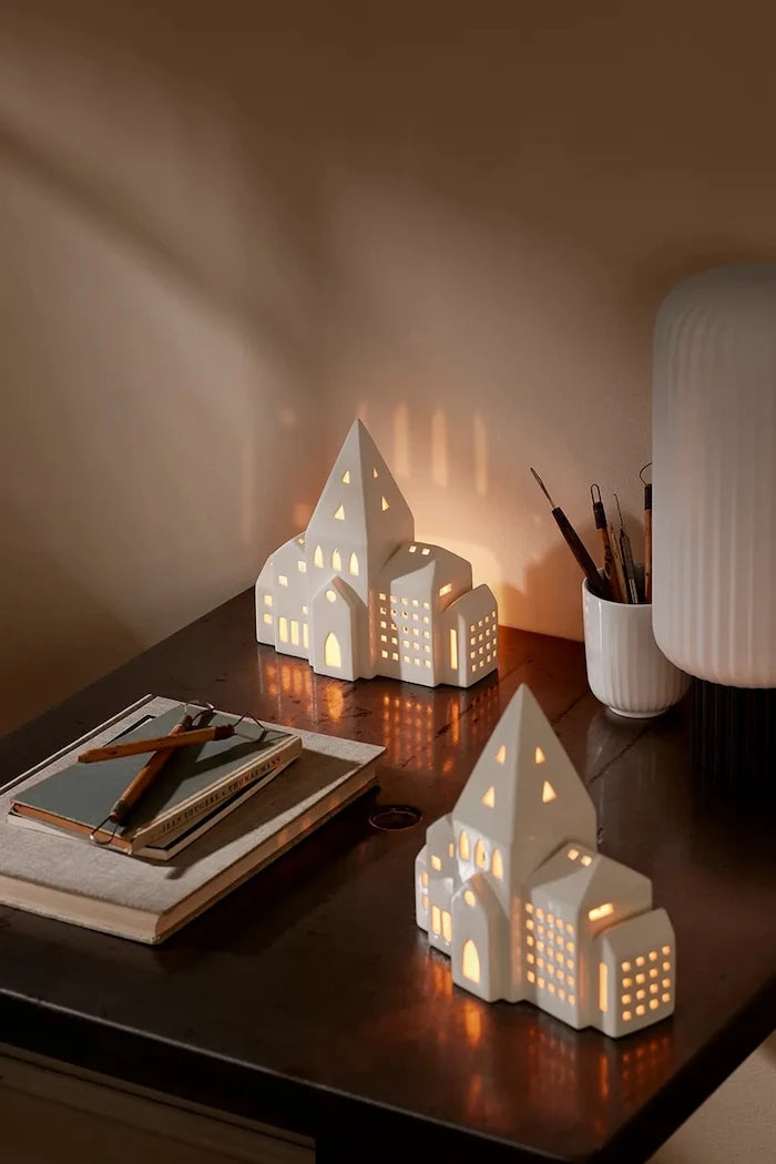 Фенер Kähler Urbania Lighthouse City 21 cm