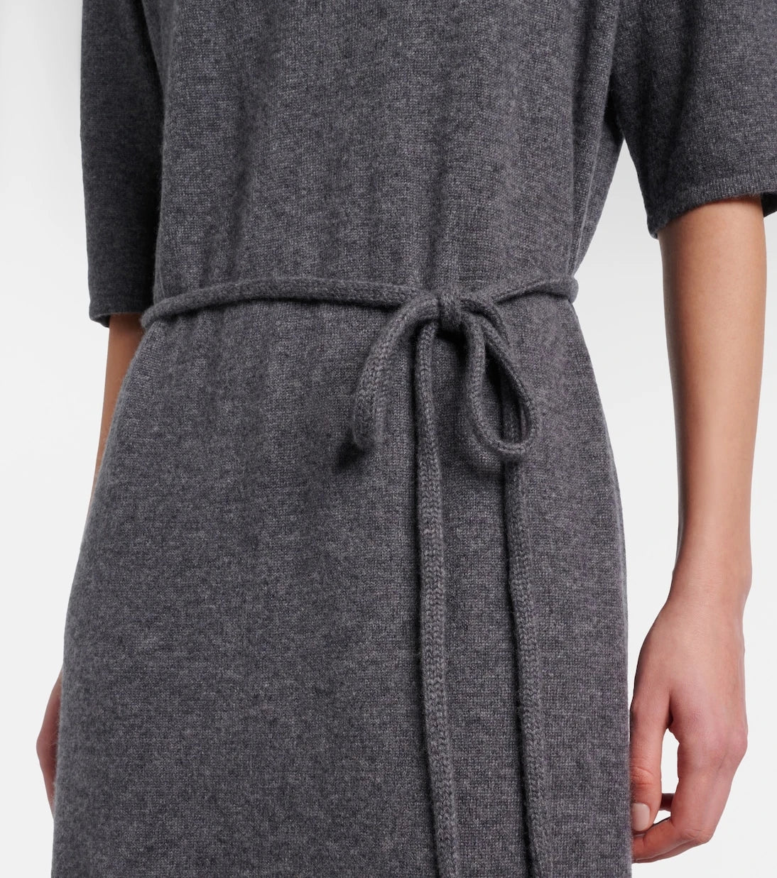 Lisa Yang - Tilde belted cashmere maxi dress