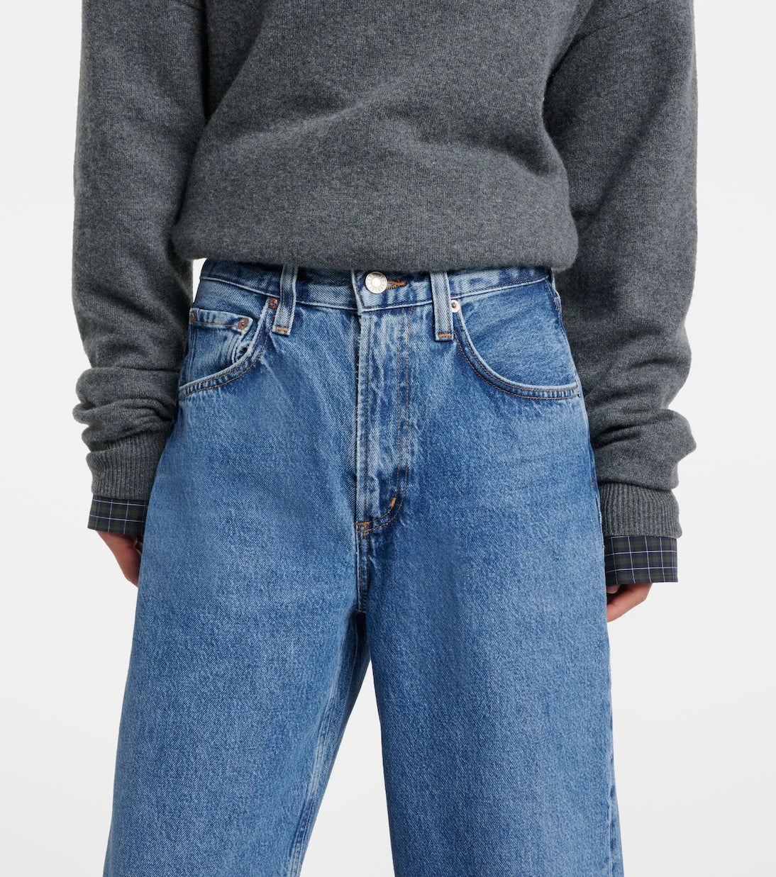 Agolde - Low Curve wide-leg jeans