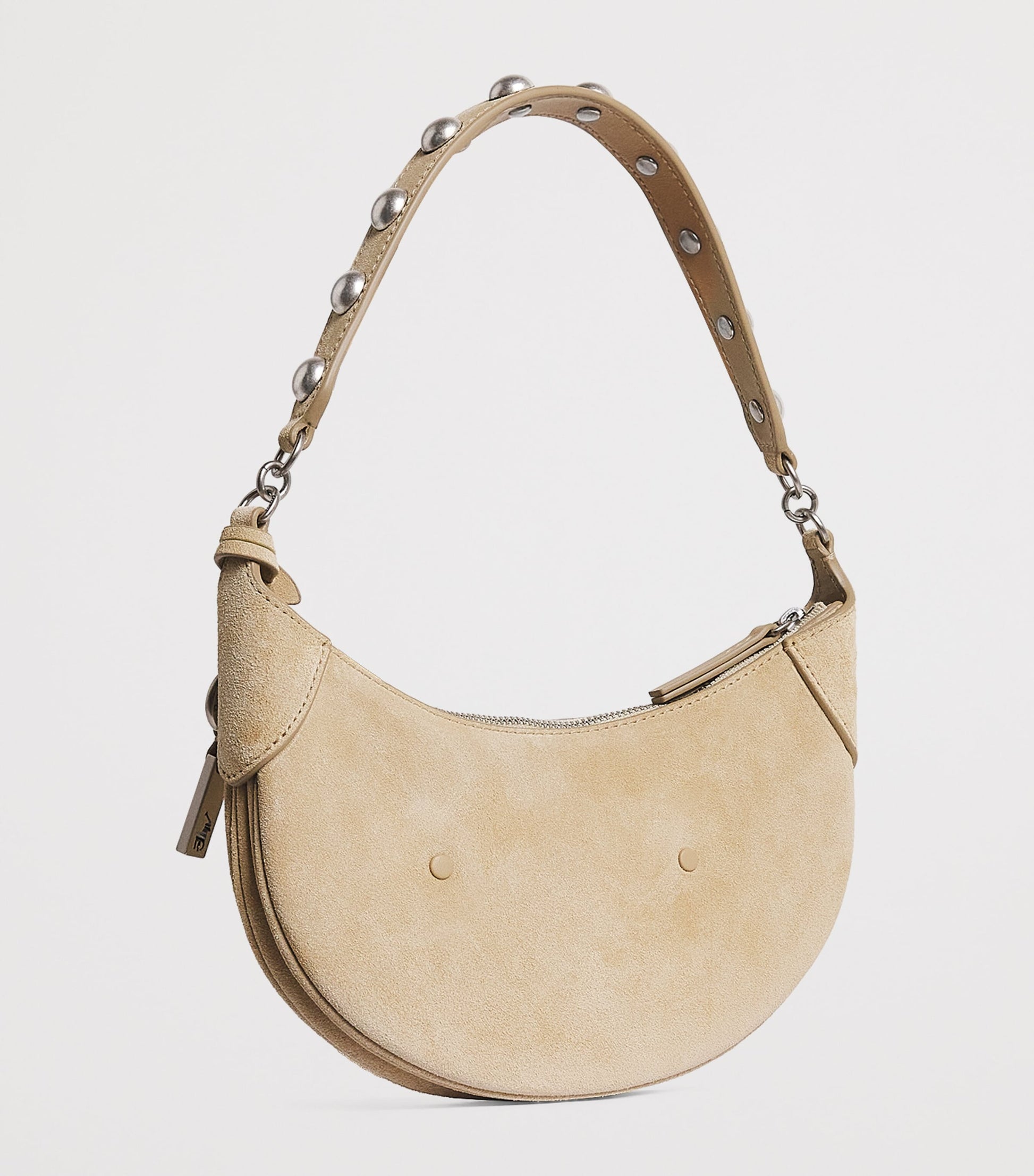 Polo Ralph Lauren Mini Suede Studded ID Shoulder Bag