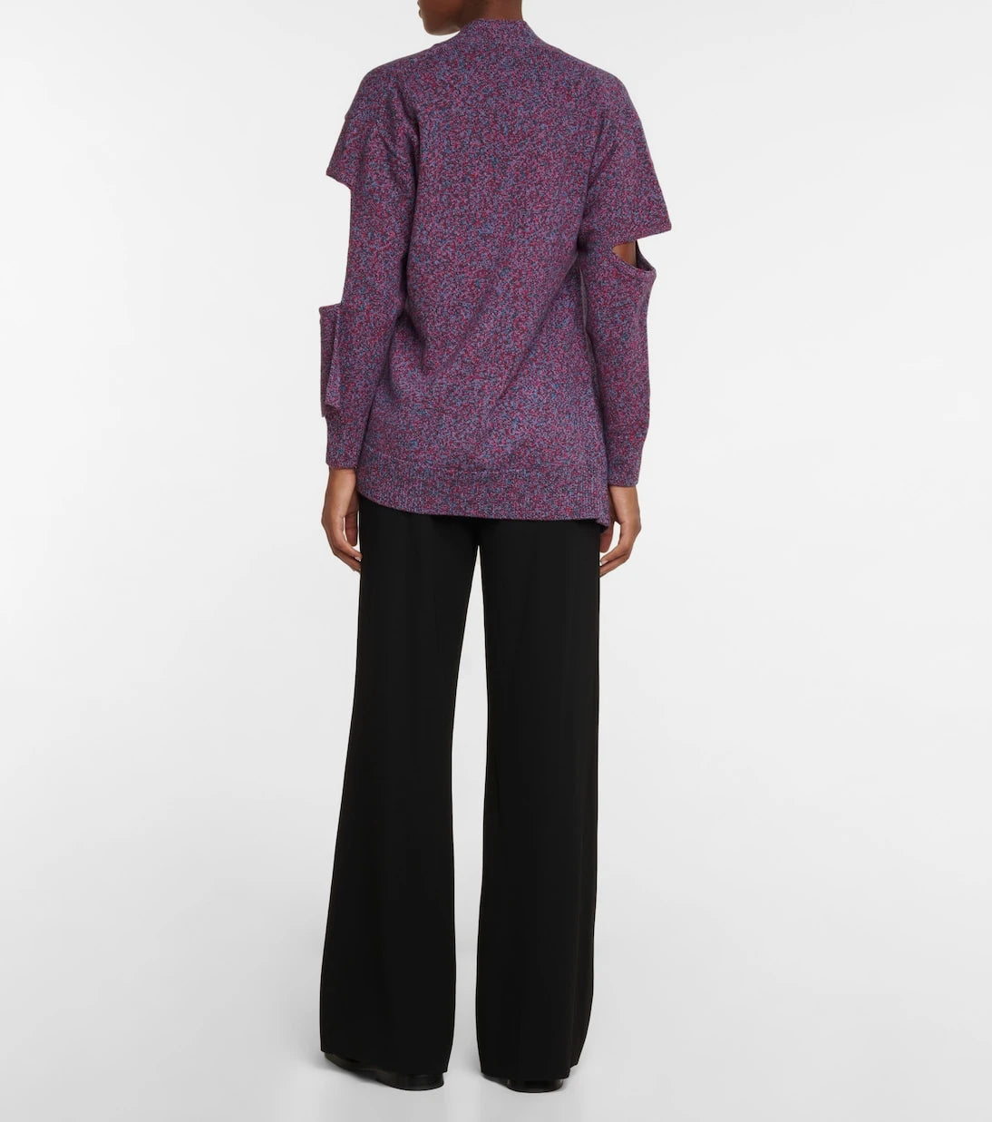 Christopher Kane - Deconstructed virgin wool cardigan